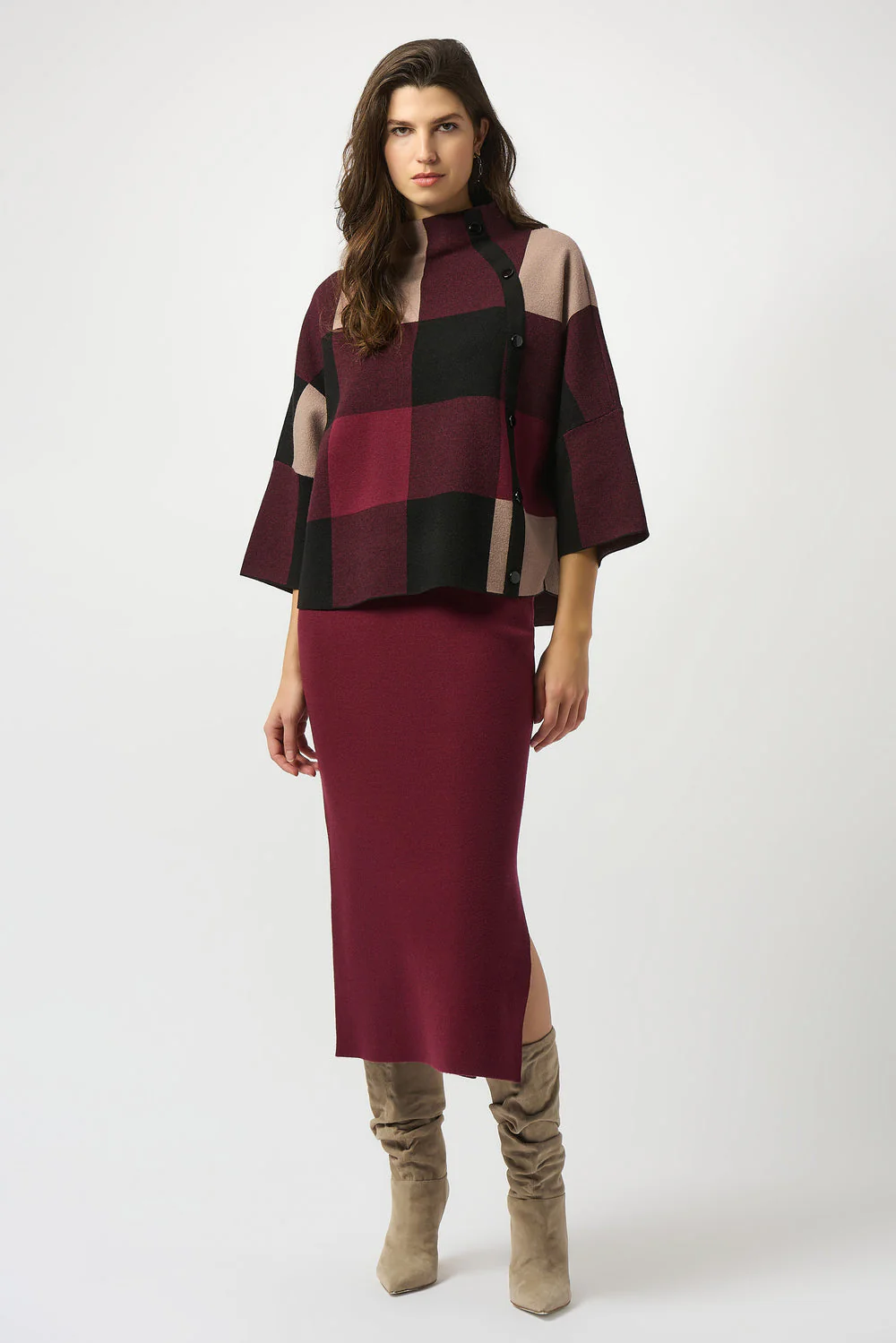 JOSEPH RIBKOFF SWEATER TOP 243948F25