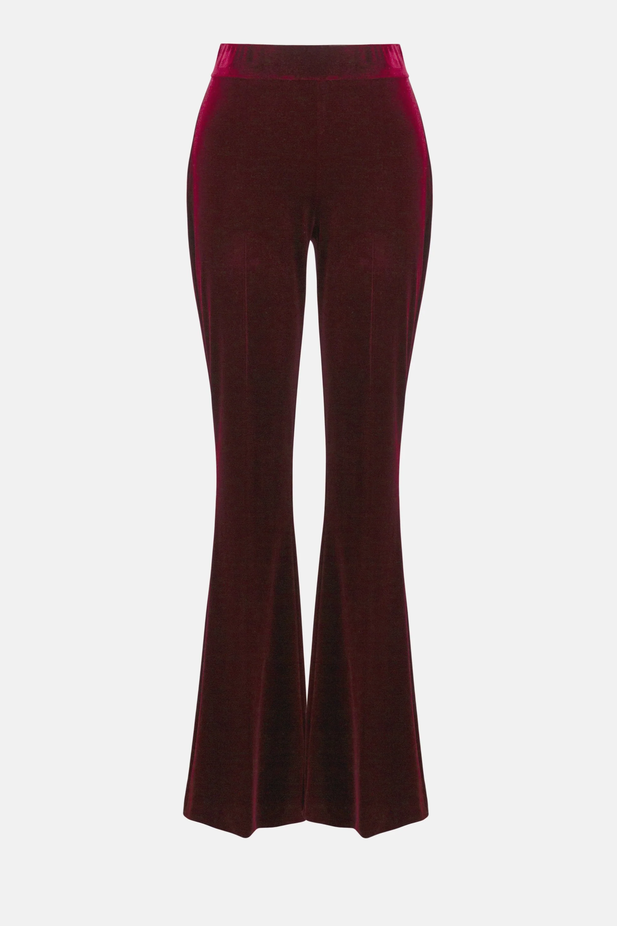 JOSEPH RIBKOFF Velvet Flared Pull-On Pants 254195 - Image 5