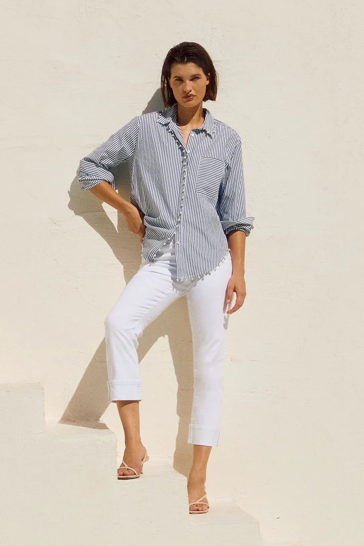 Joseph ribkoff white jeans 251960 - Image 4