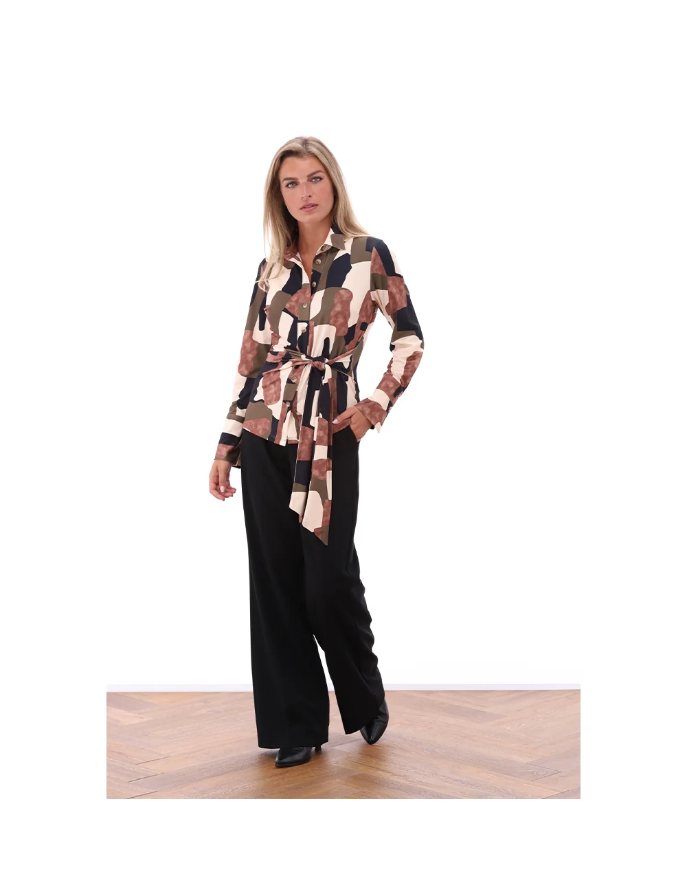 K design cream/brown top - Image 2