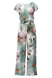 K-Design Floral Jumpsuit – Soft Mint Multi - Image 5
