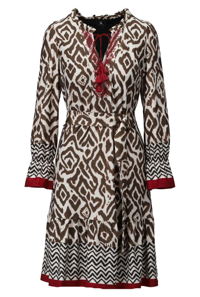 K Design print dress - Image 2
