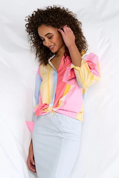 K-Design stripe shirt - Image 2