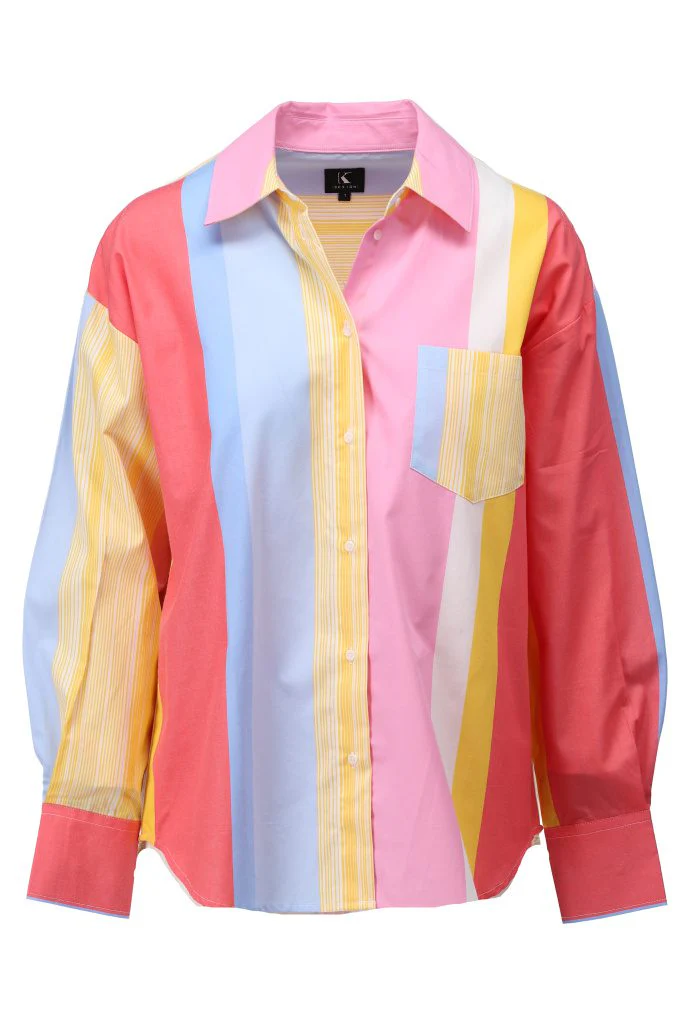 K-Design stripe shirt - Image 3