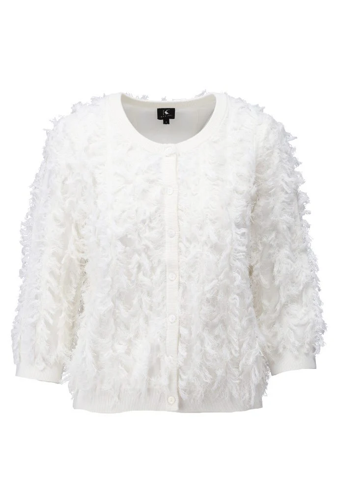 K-Design white Cardigan. - Image 2