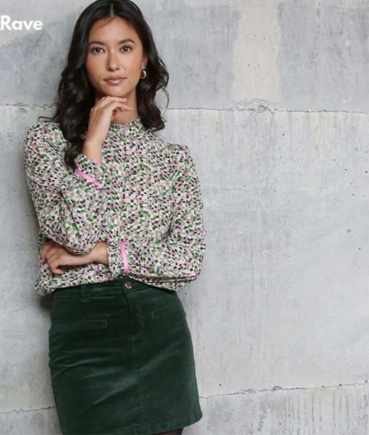 Kassandra Green blouse - Image 2