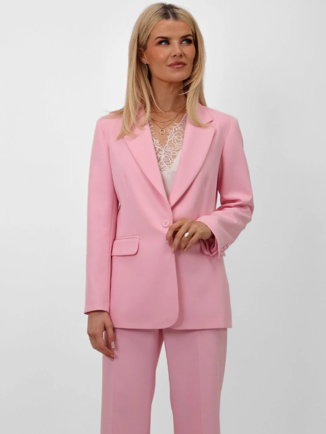 Kate and Pippa light pink Sassari blazer