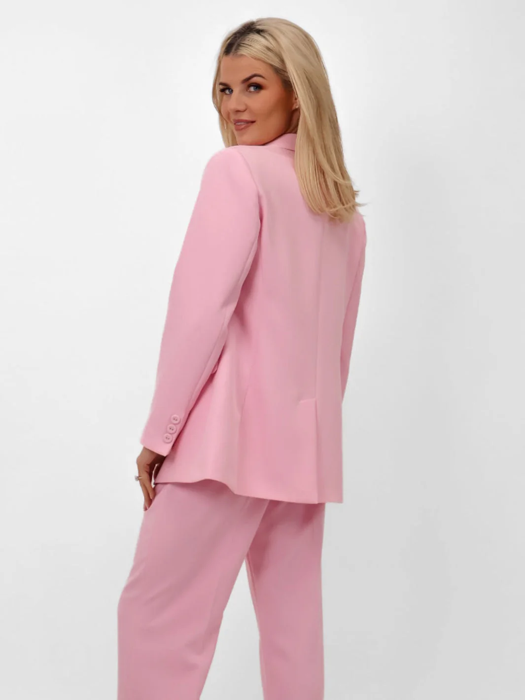 Kate and Pippa light pink Sassari blazer - Image 3