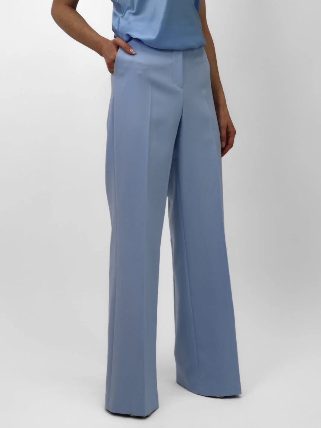 Kate and Pippa sky blue Palermo trousers - Image 3