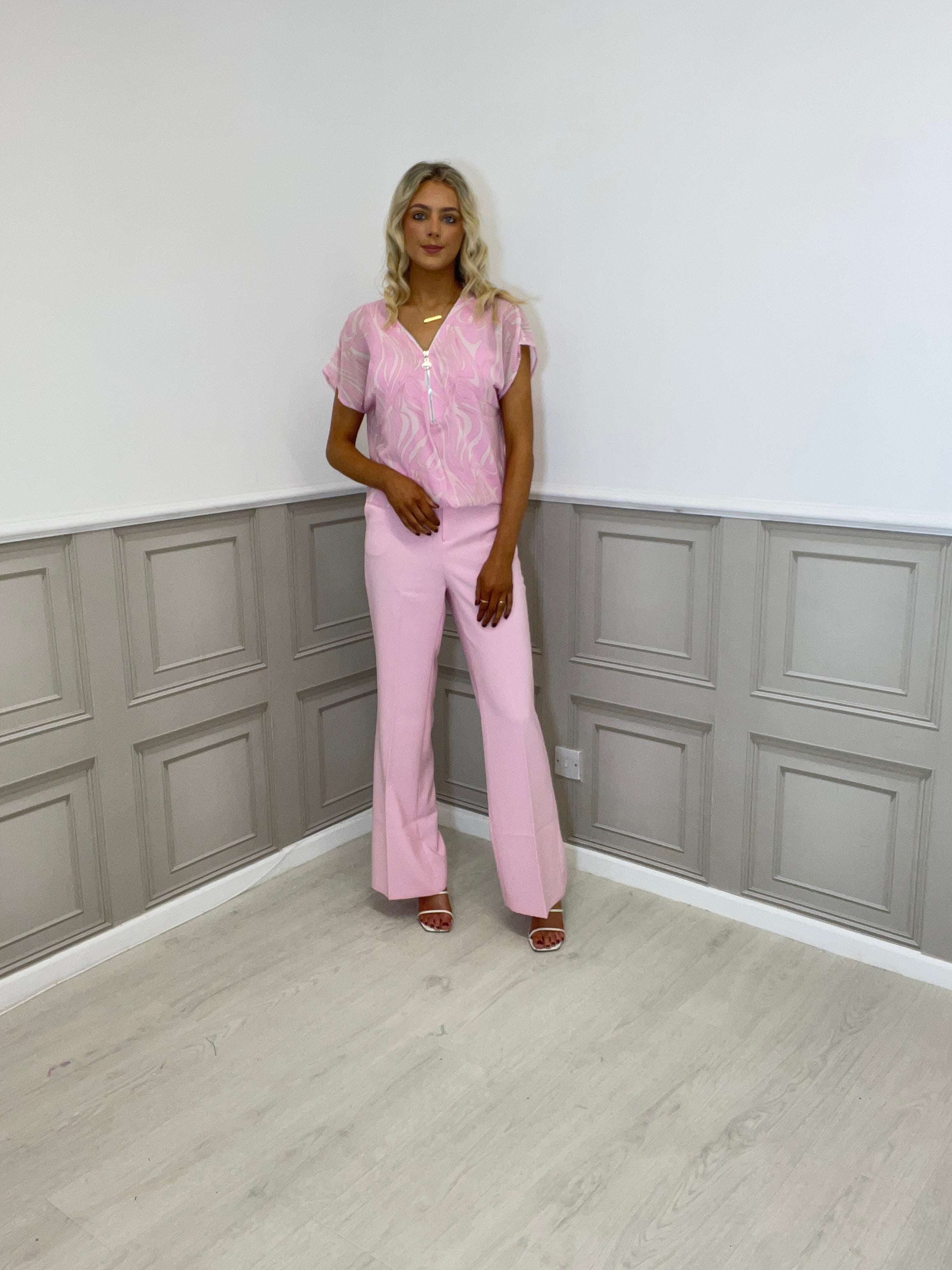 Kate & Pippa Eve top light pink - Image 3