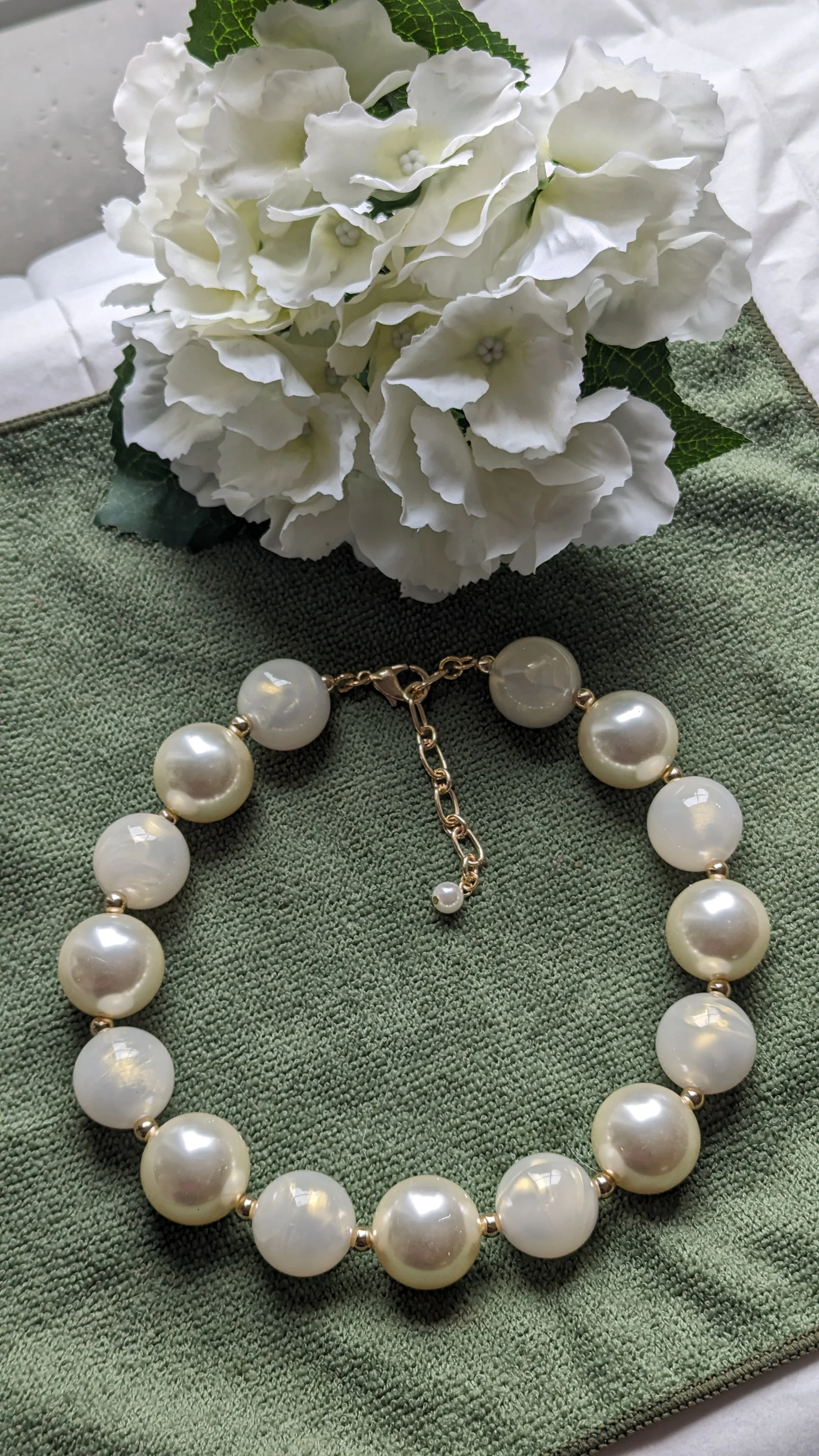 Large pearl necklace - Image 3