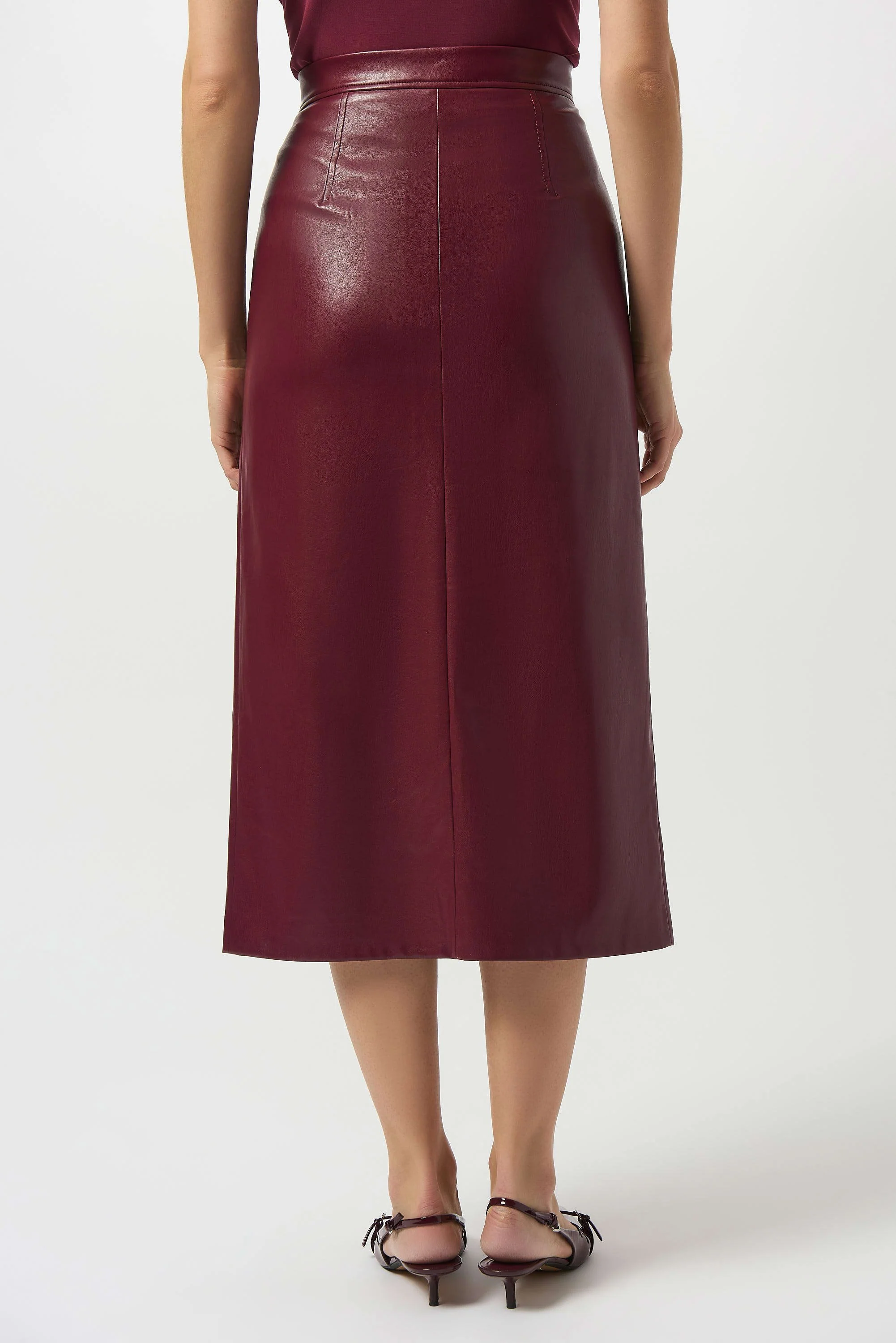 Leatherette Long Pencil Skirt
253991 - Image 4