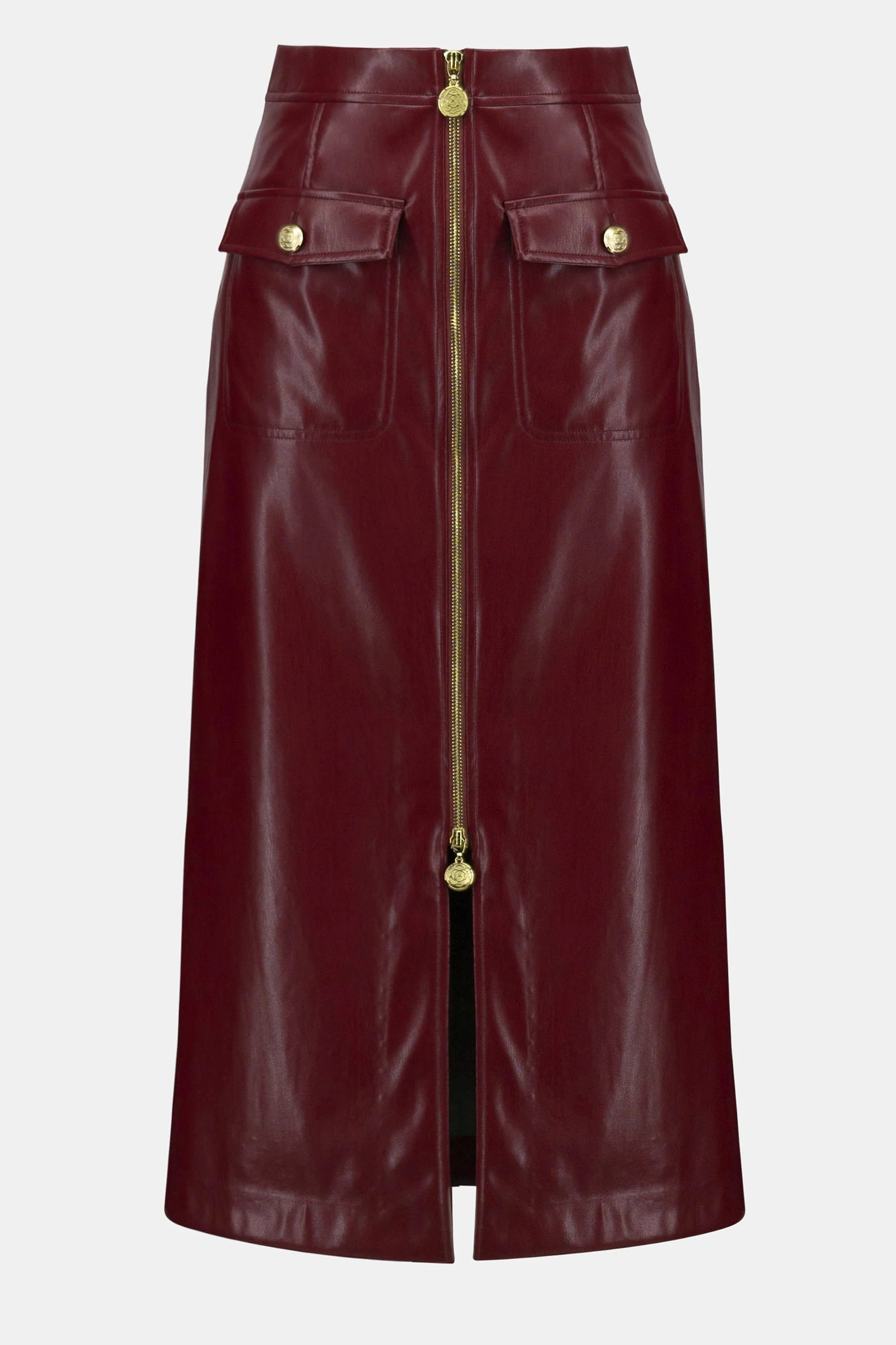 Leatherette Long Pencil Skirt
253991 - Image 5