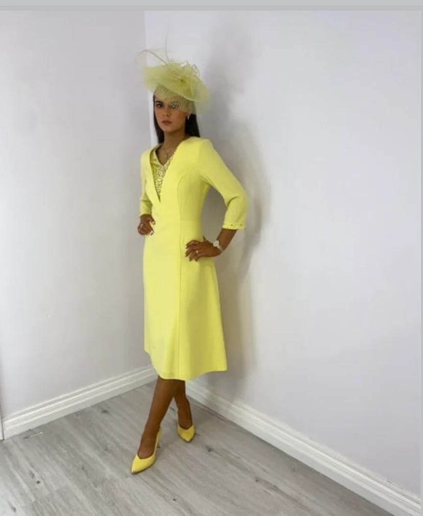 Lizabella yellow dress - Image 3