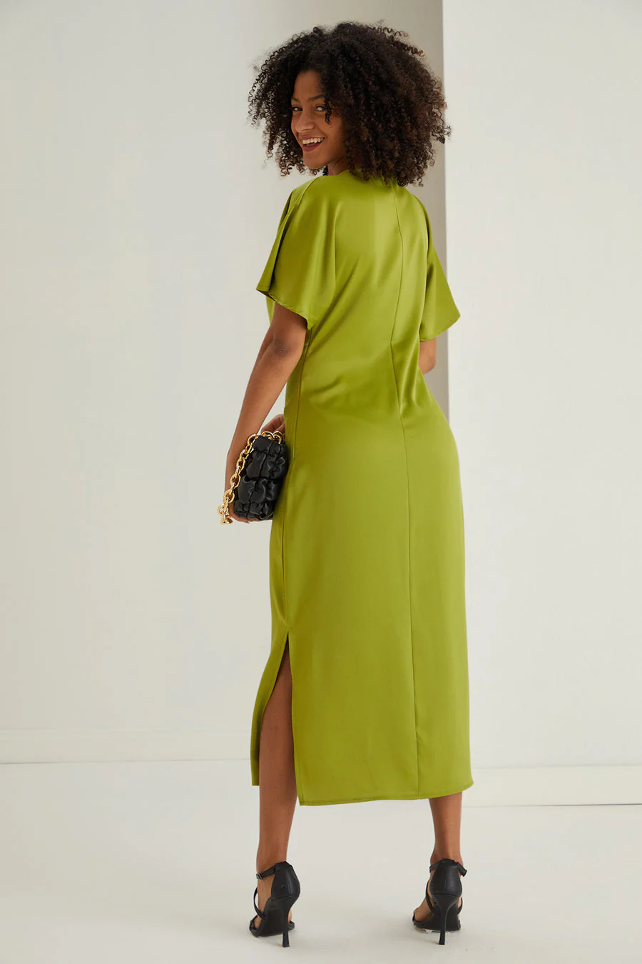 Lori green dress - Image 5
