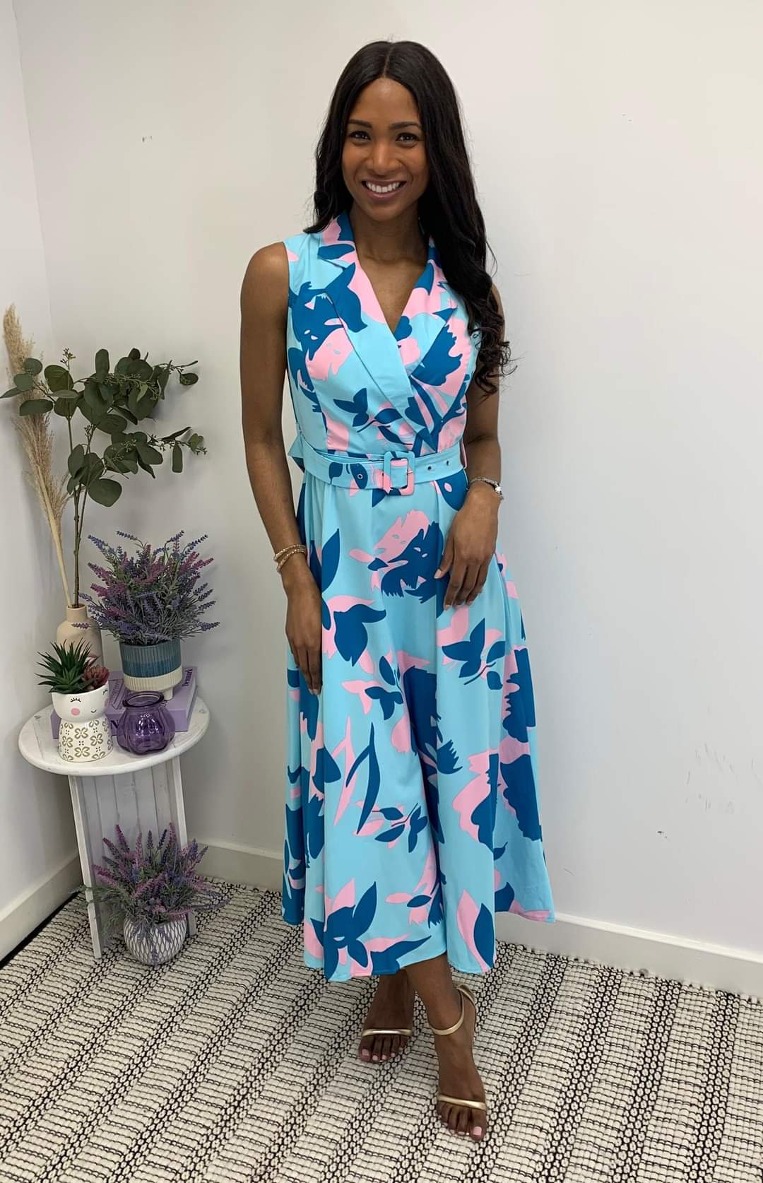 Lucinda blue dress - Image 3
