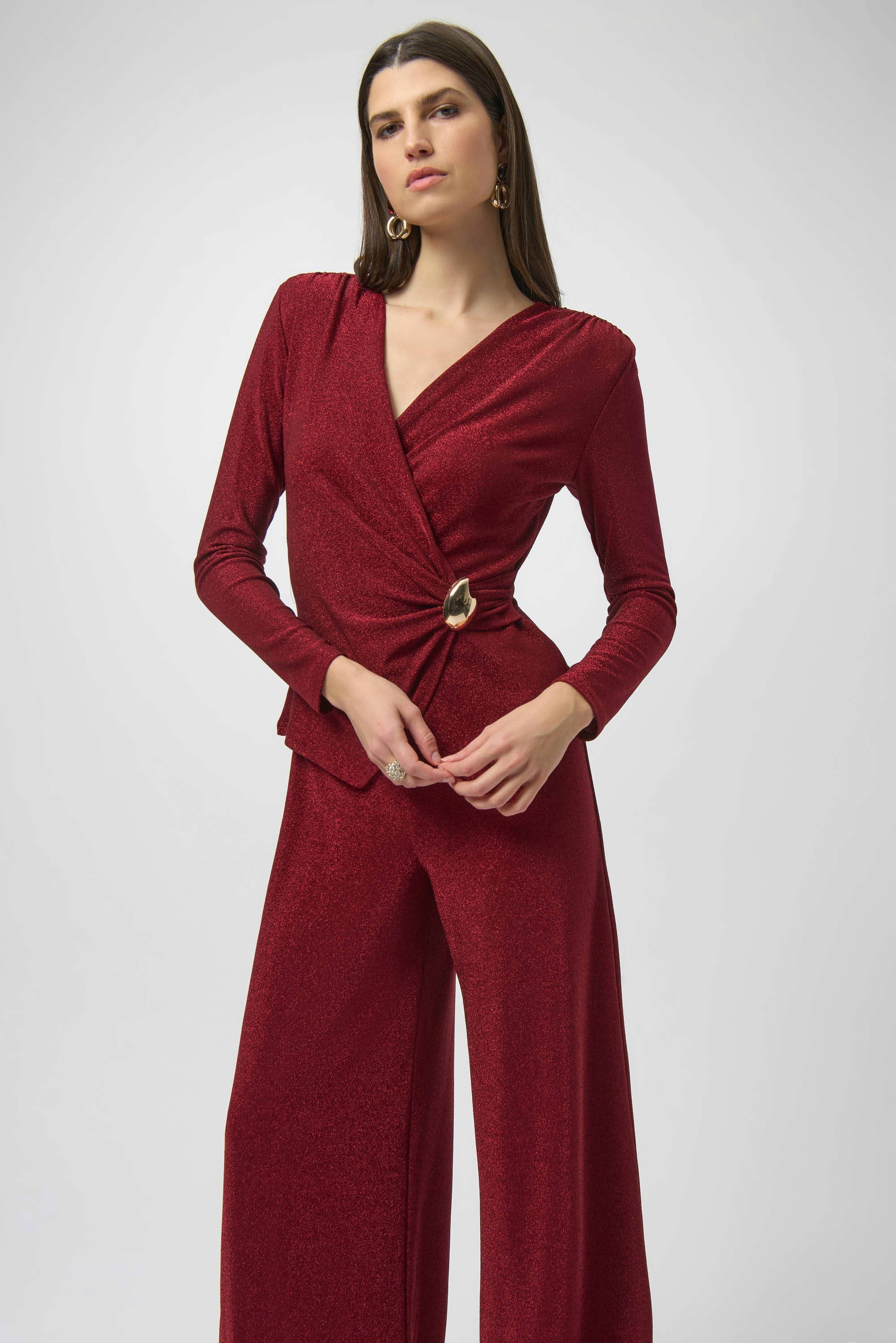 Lurex Knit Wide-Leg Jumpsuit
254123 - Image 2