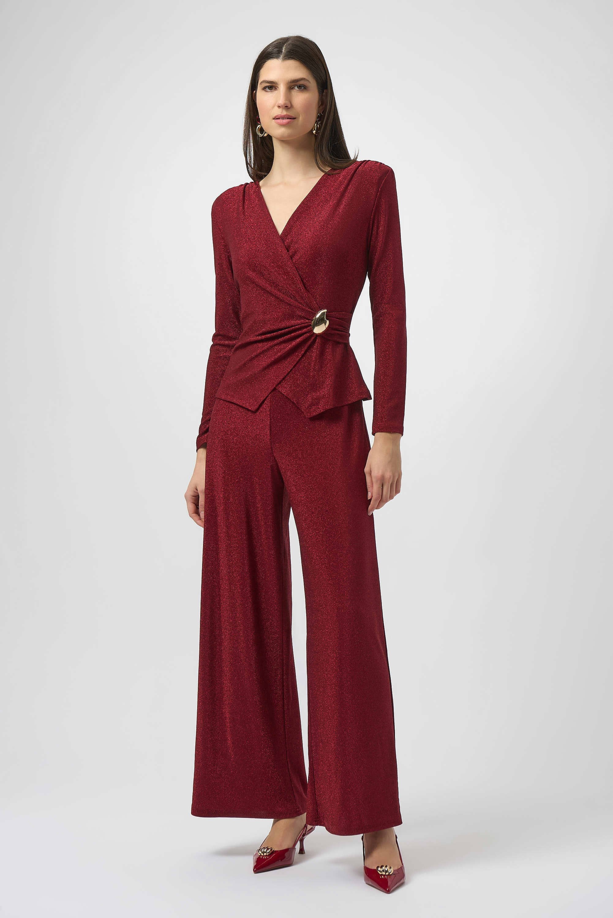 Lurex Knit Wide-Leg Jumpsuit
254123 - Image 3