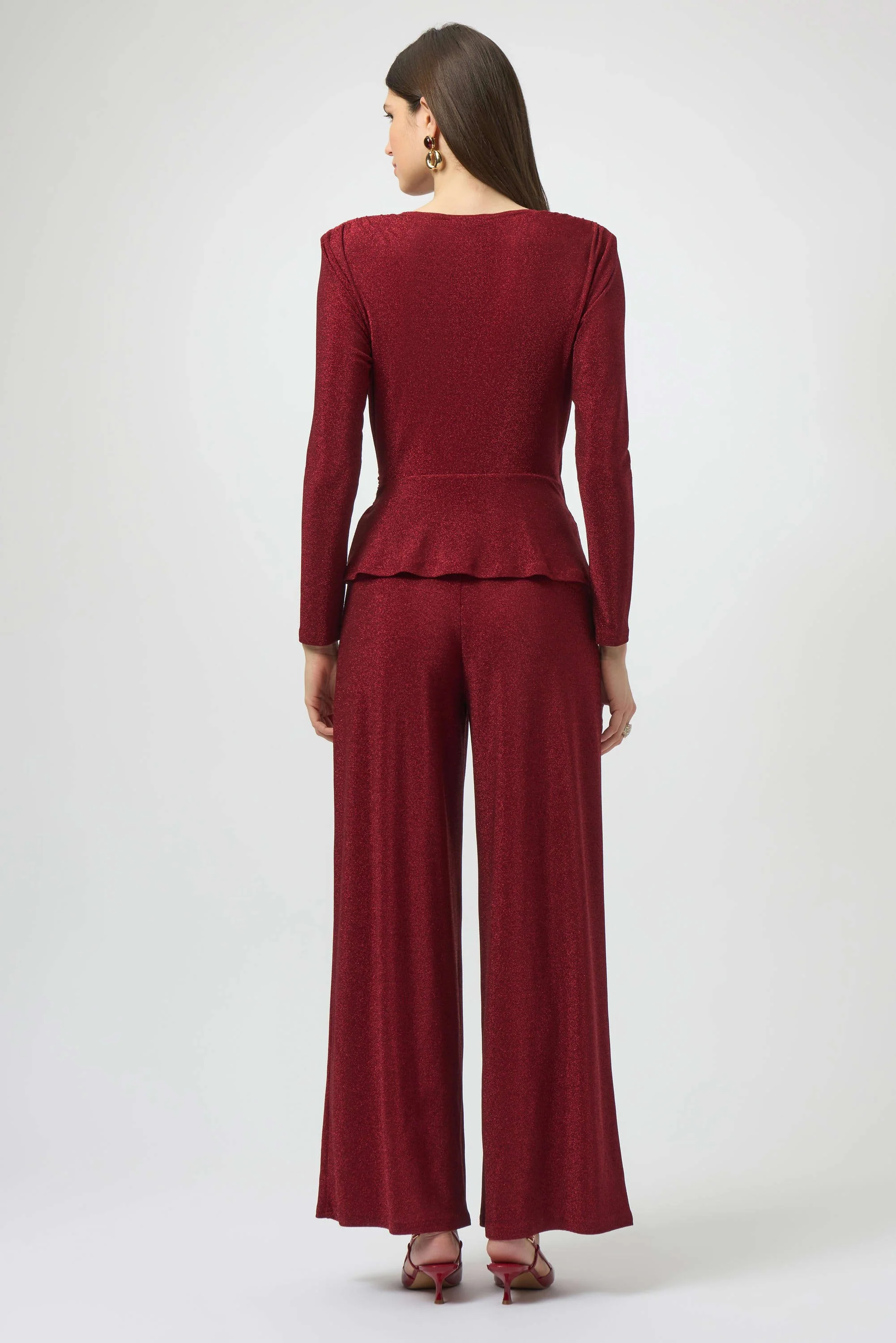 Lurex Knit Wide-Leg Jumpsuit
254123 - Image 5