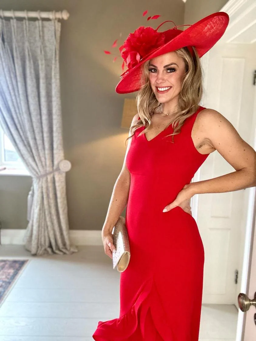 Lyman red dress - Image 2