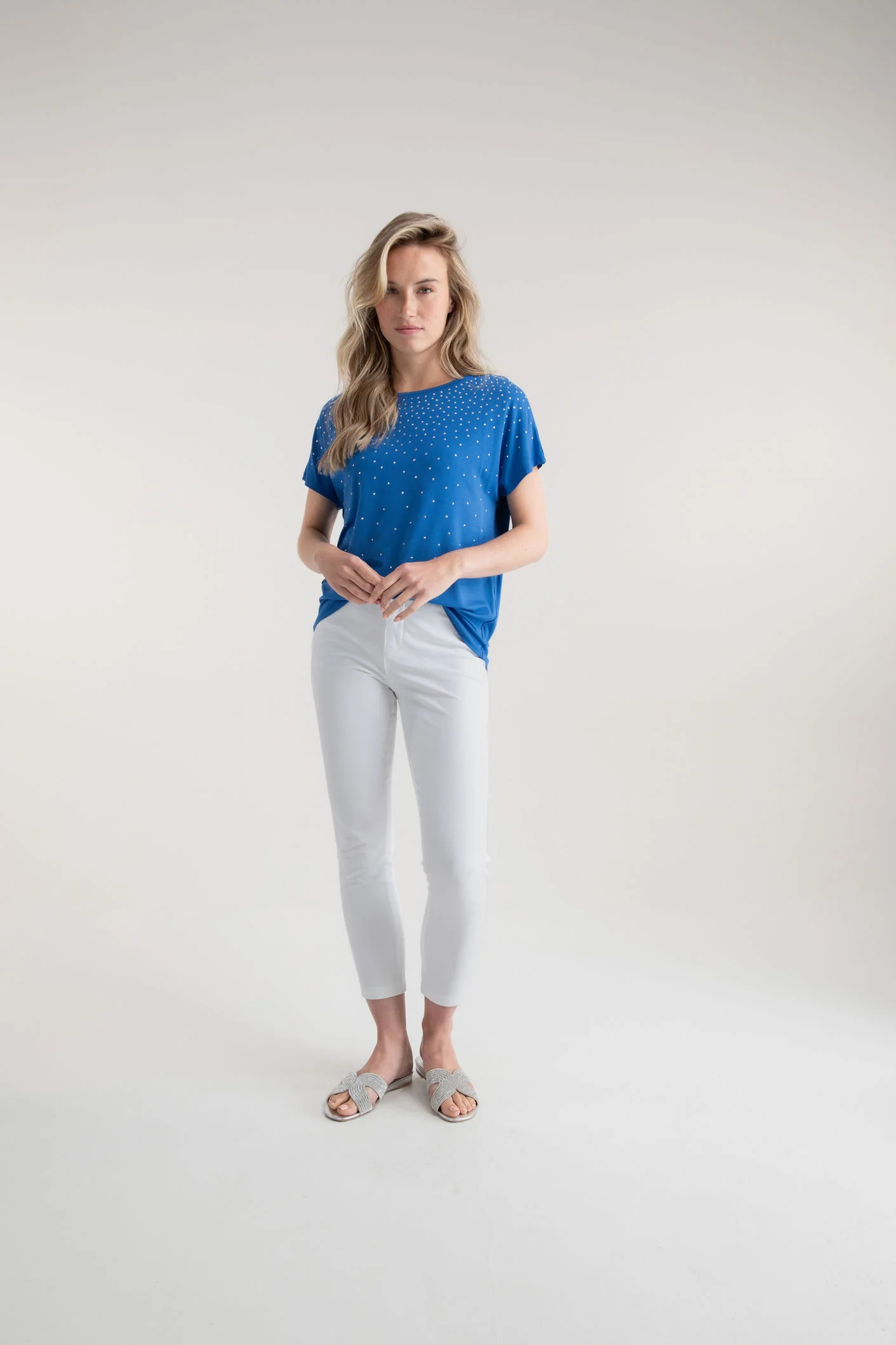 Marble blue t-shirt 7899/153 - Image 5