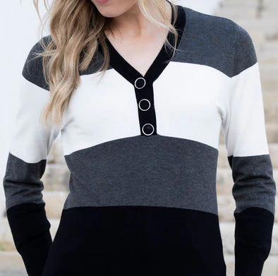 Marble Knit Sweater 8009 – Colour 104 - Image 2