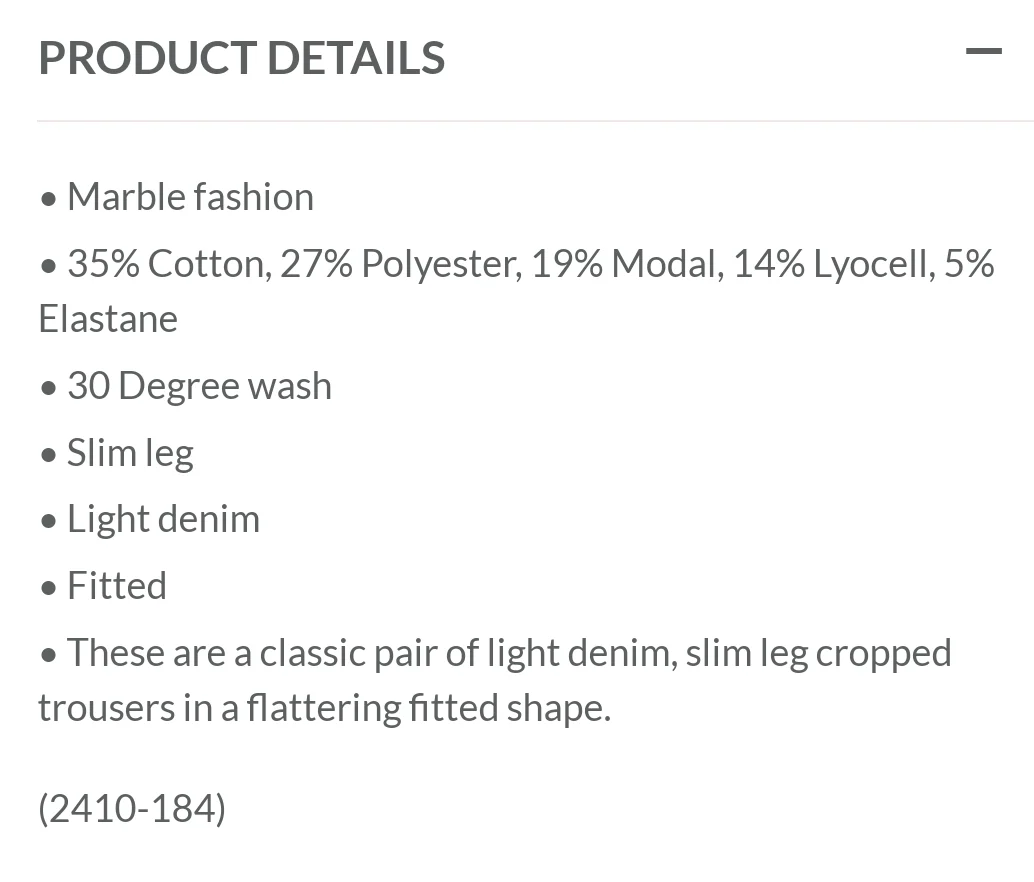 Marble light denim 2410 - Image 5