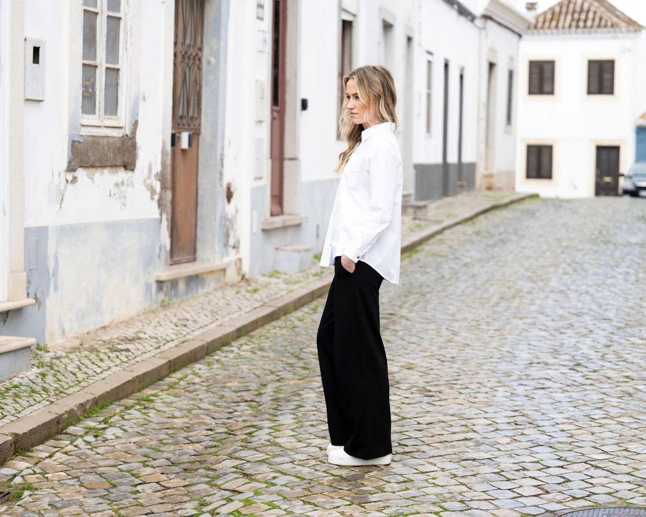 Marble white shirt 8146 - Image 2