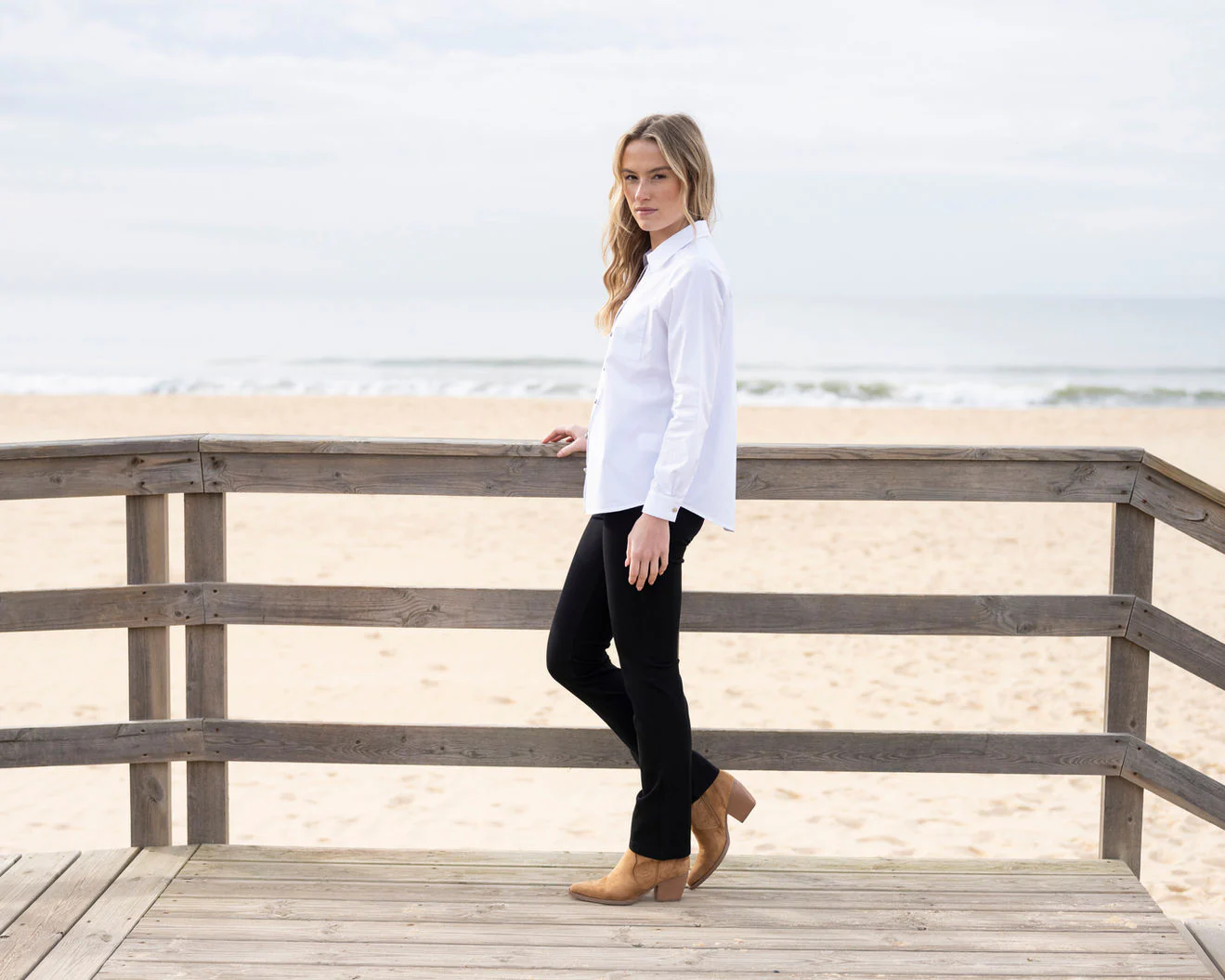 Marble white shirt 8146 - Image 3