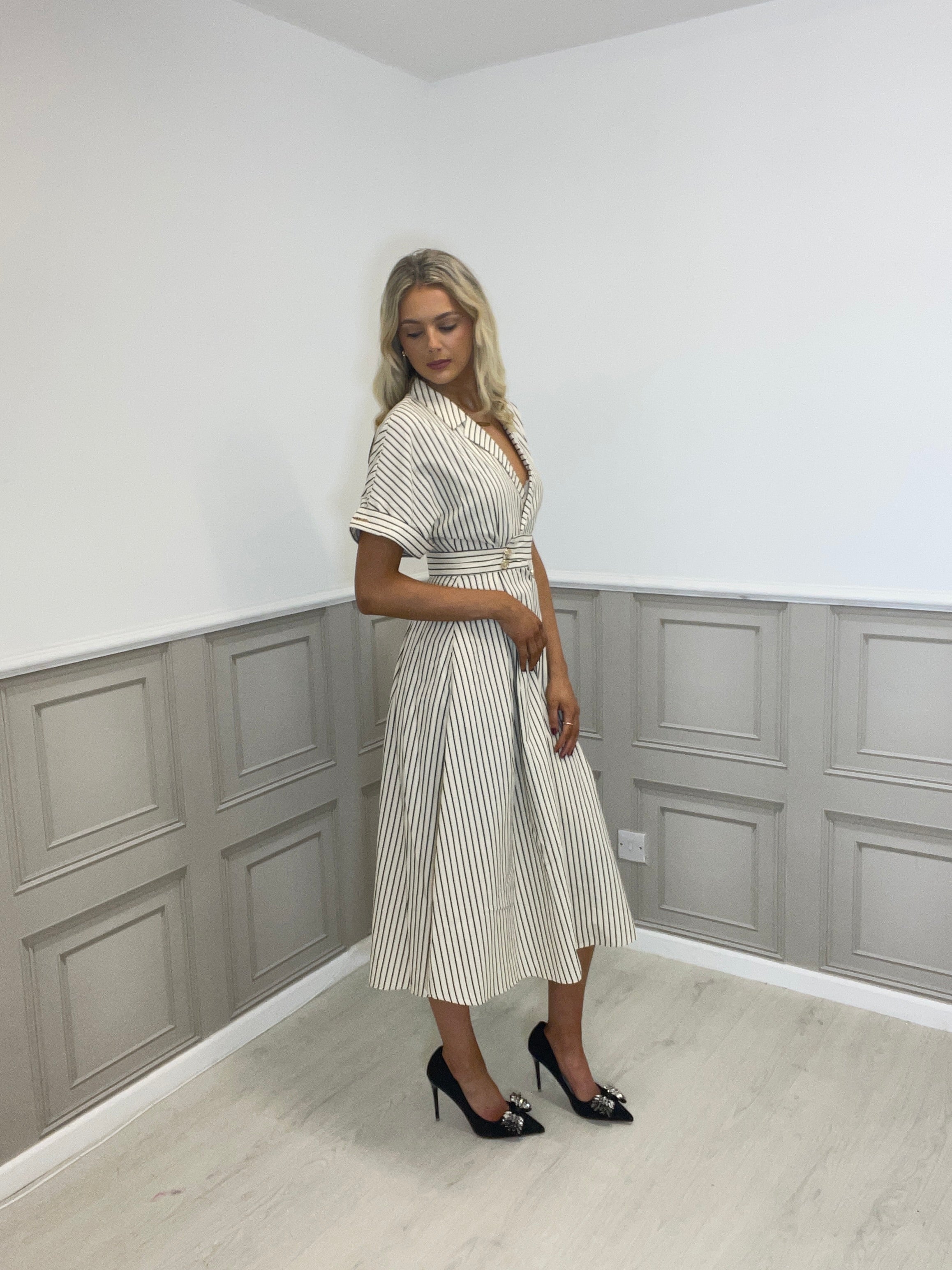Marinetta stripe dress - Image 4