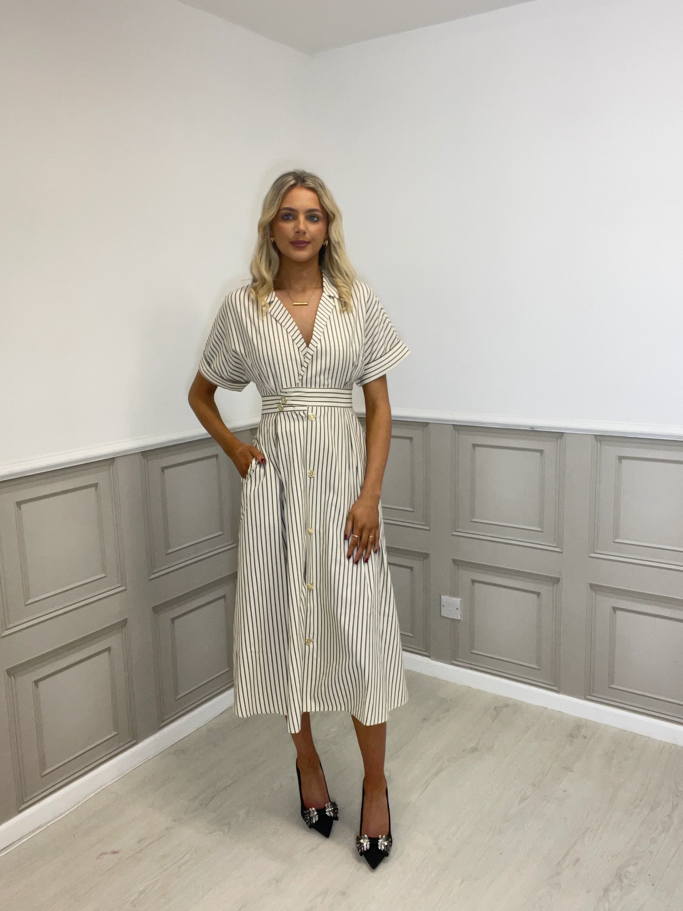Marinetta stripe dress - Image 6