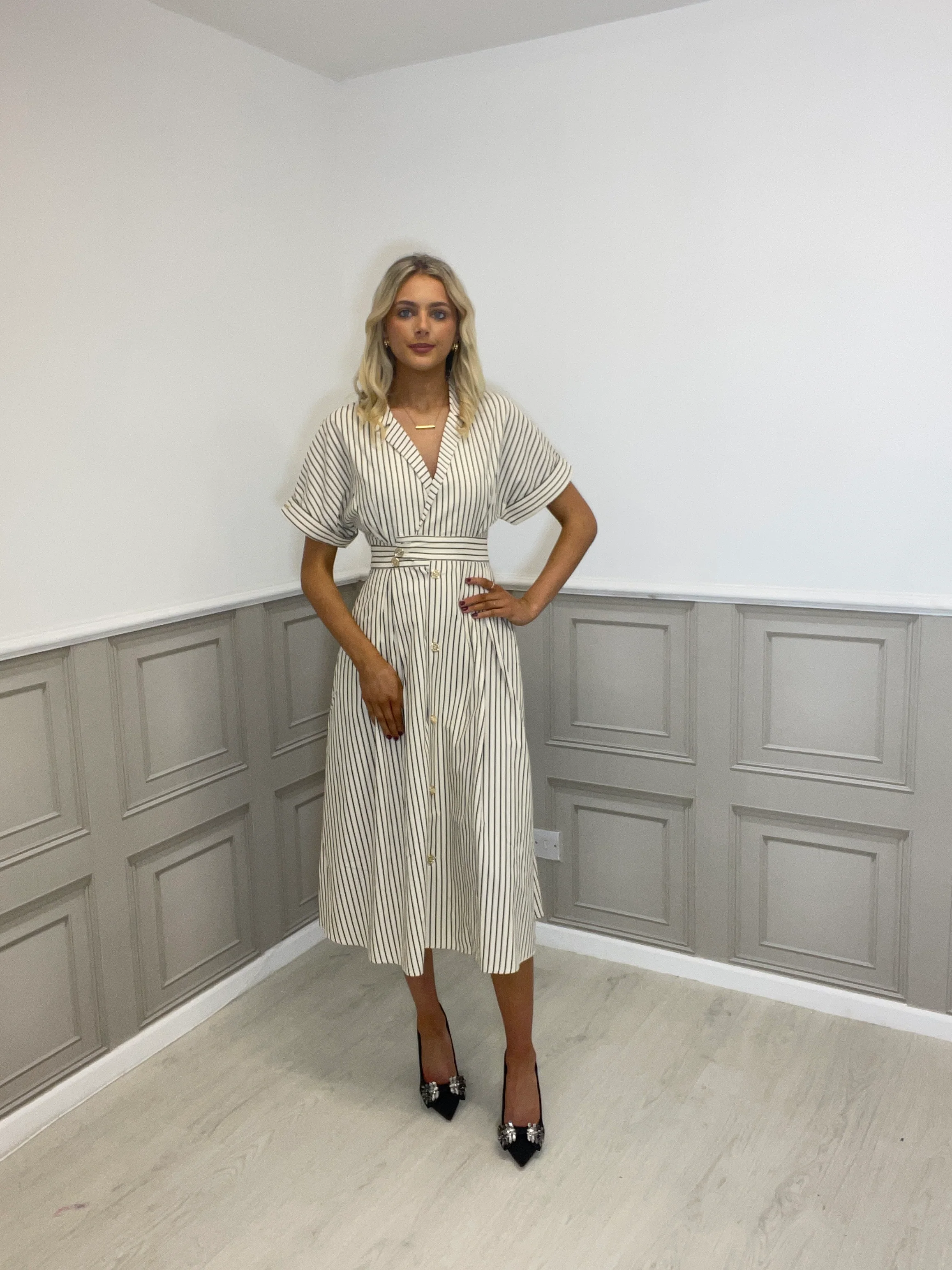 Marinetta stripe dress - Image 7