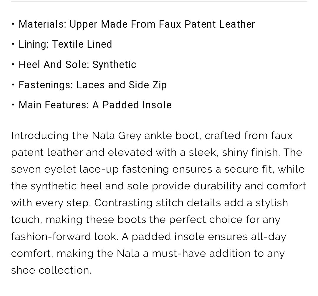 Nala grey boot - Image 8