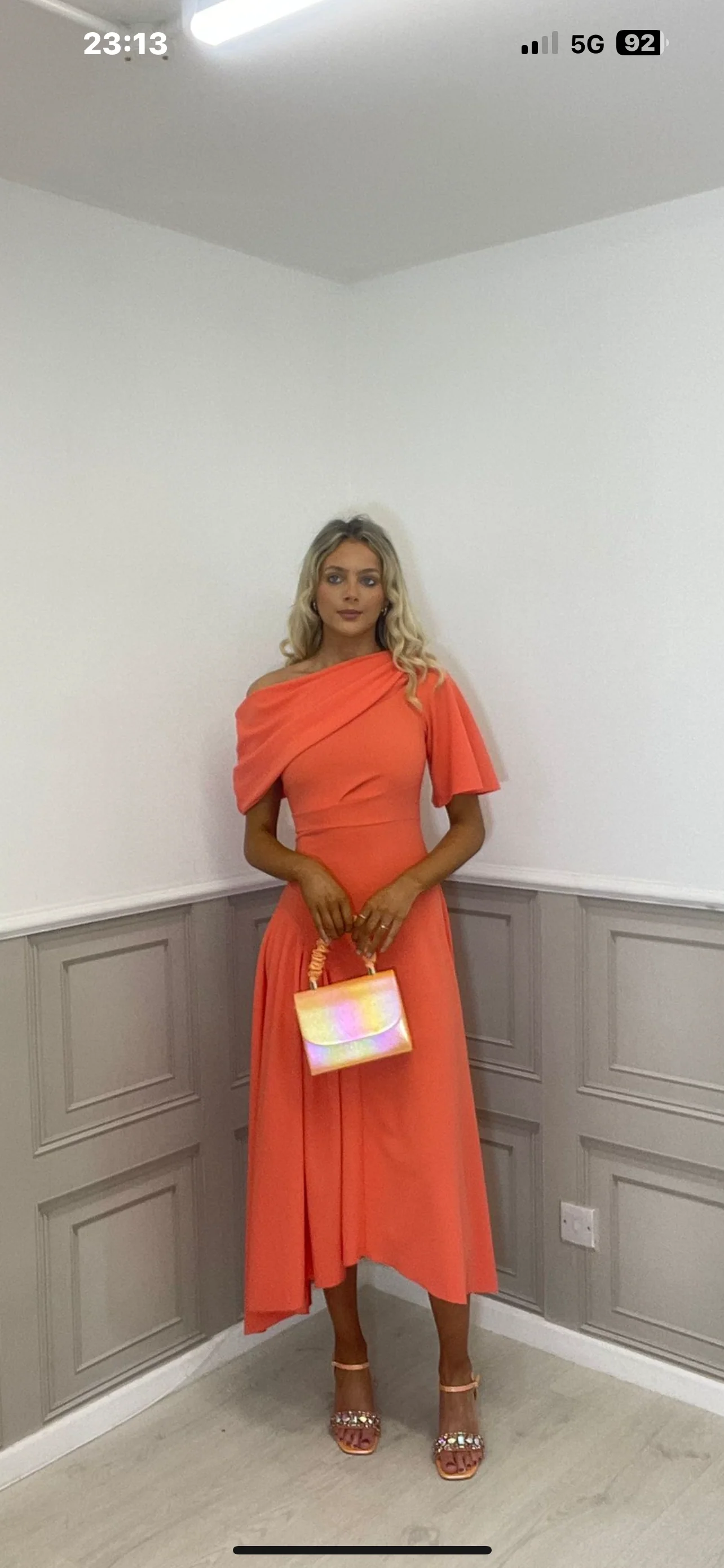 Venice Orange dress.