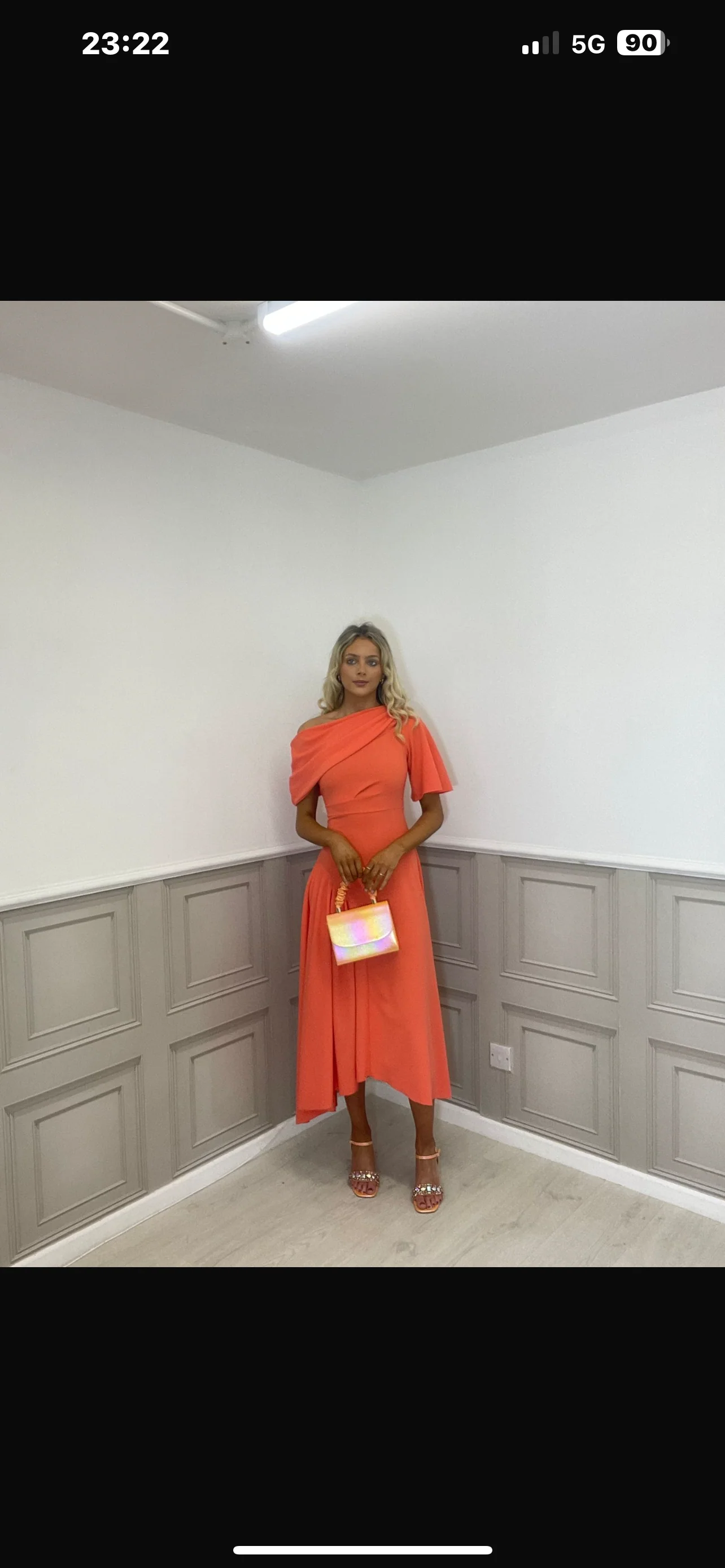 Venice Orange dress. - Image 3