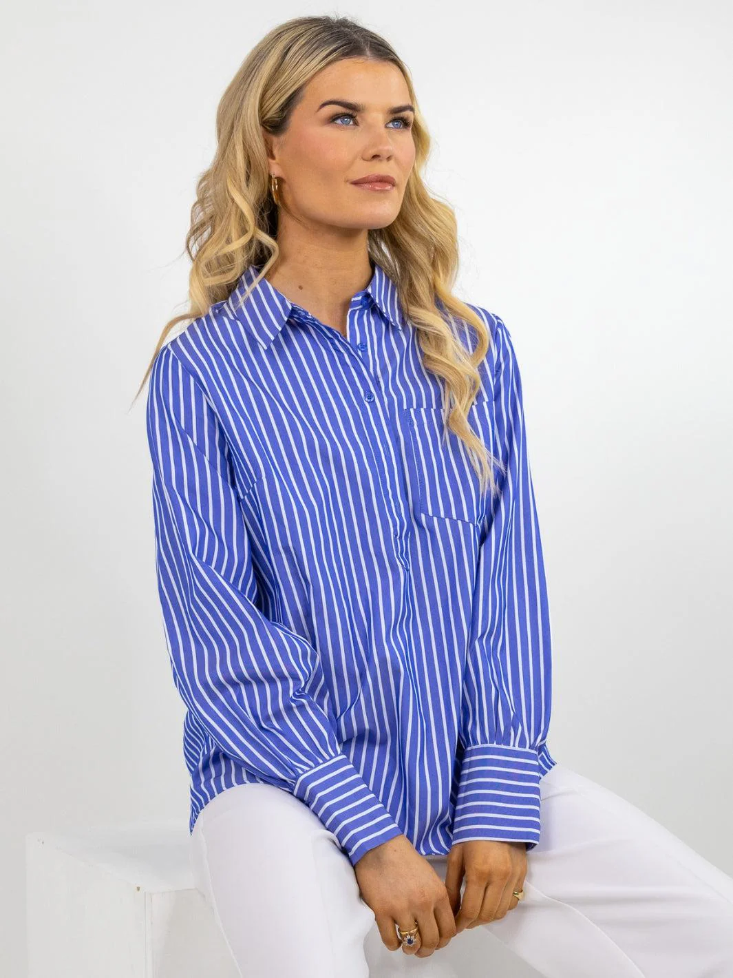Oxford blue shirt - Image 2