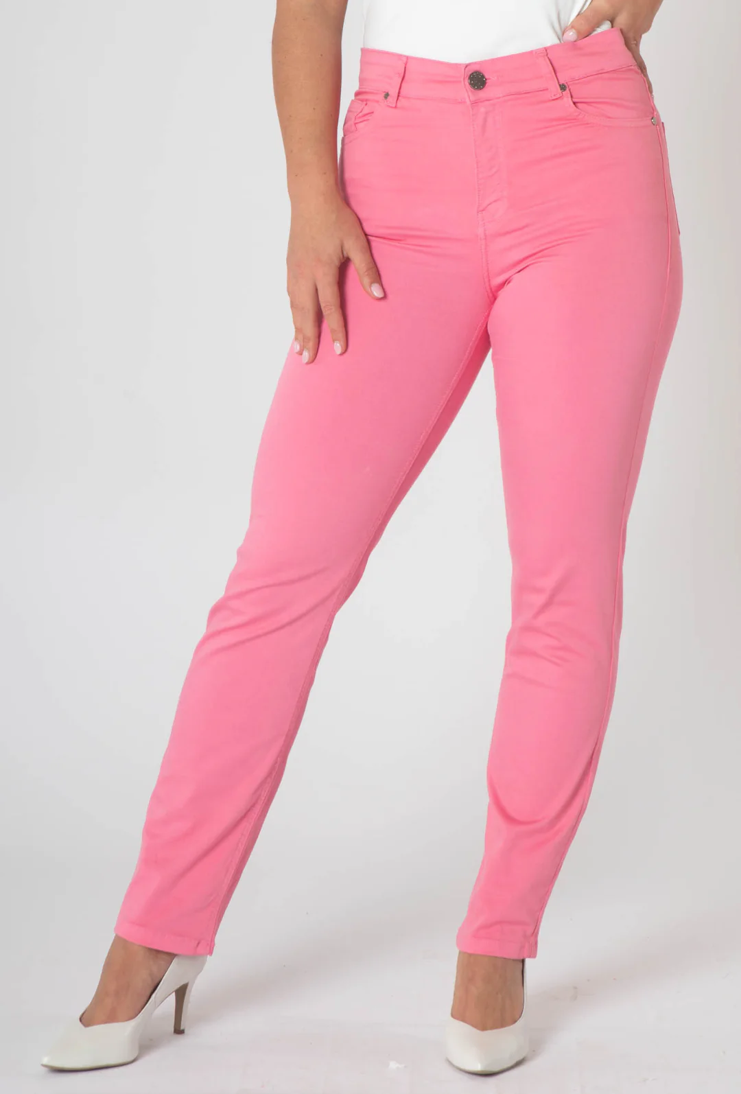 Pink sisolei jeans - Image 2
