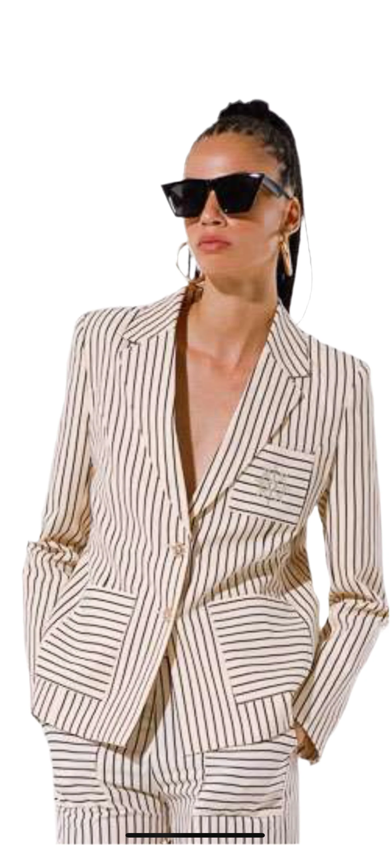 Postiano stripe blazer. - Image 3
