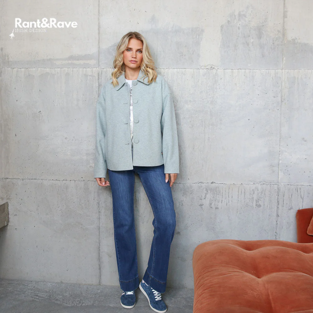 Rant & Rave Cristal Wide Jean Mid Wash - Image 2