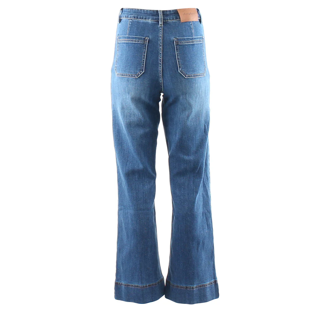 Rant & Rave Cristal Wide Jean Mid Wash - Image 5