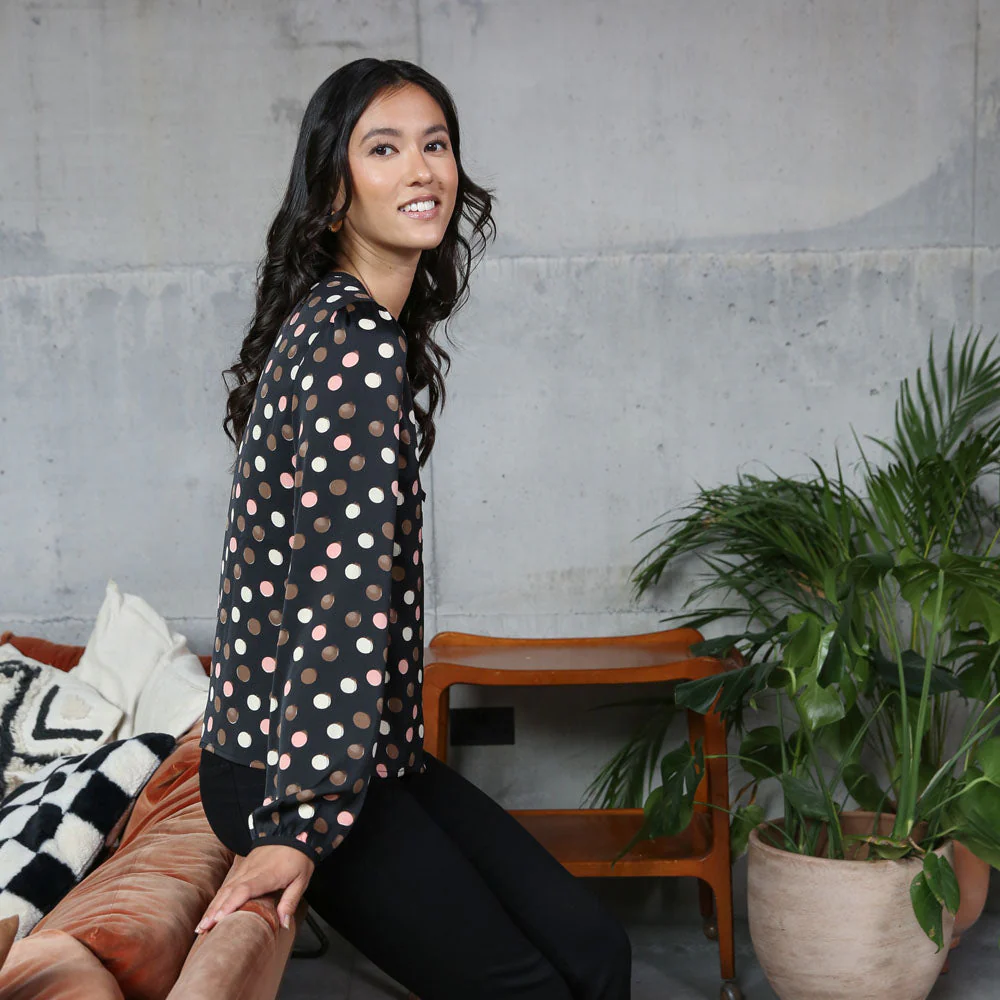 Rant & Rave Isha Top Black - Image 3