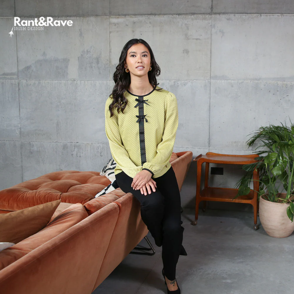 Rant & Rave Isha Top Lime Green - Image 2