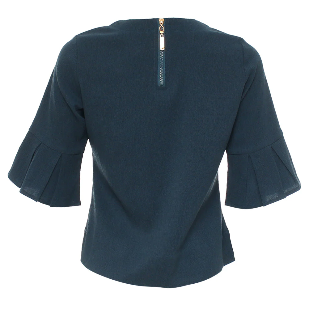 Rant & Rave Lin Top Deep Teal - Image 5