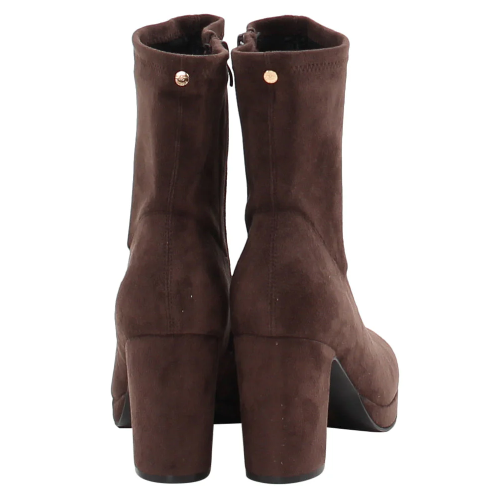 Rant & Rave Sofia Sock Boot Brown - Image 5