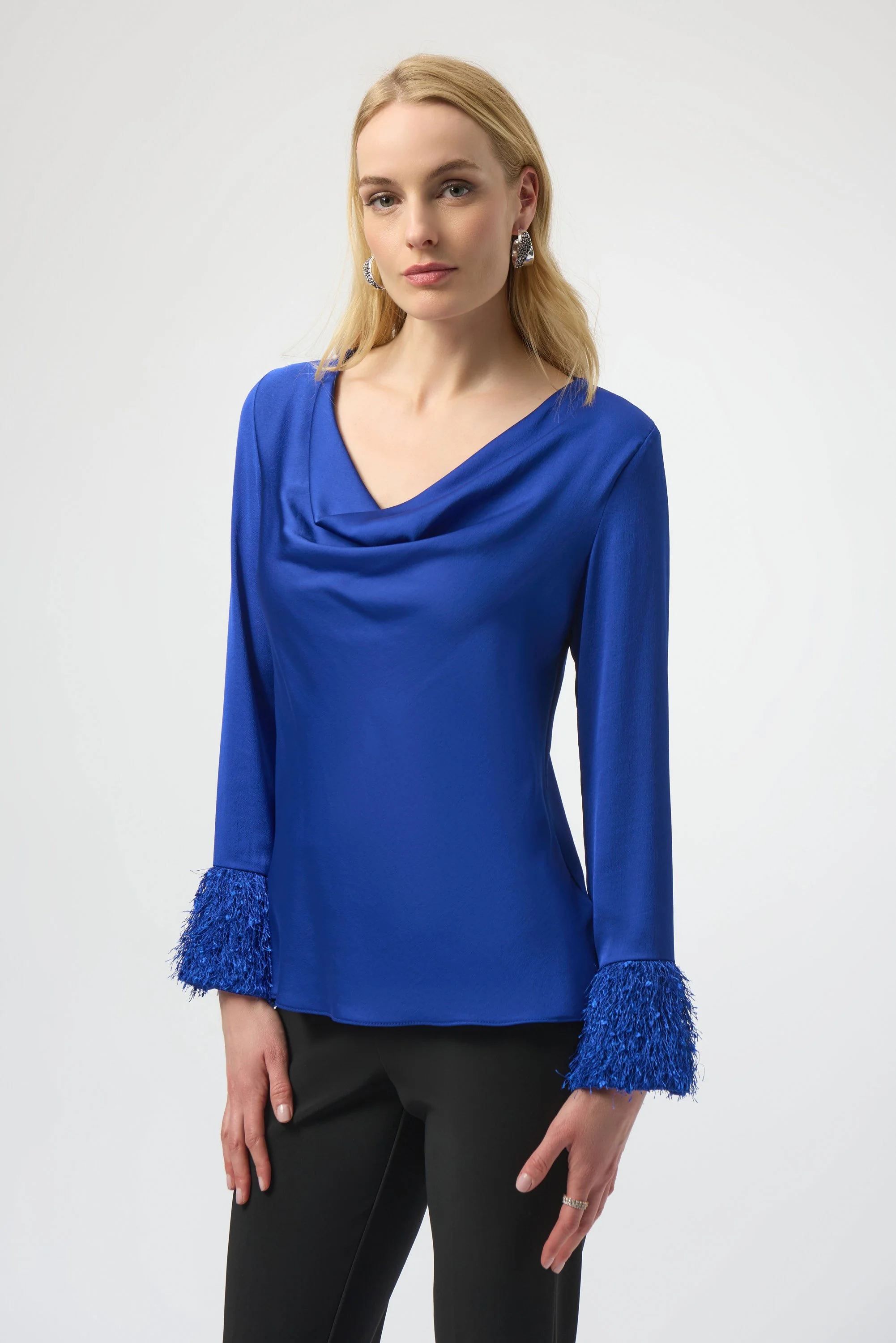Recycled Satin Cowl Neck Top
254020