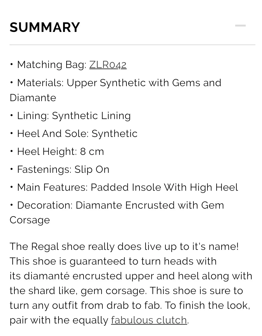 Regal silver shoe - Image 4