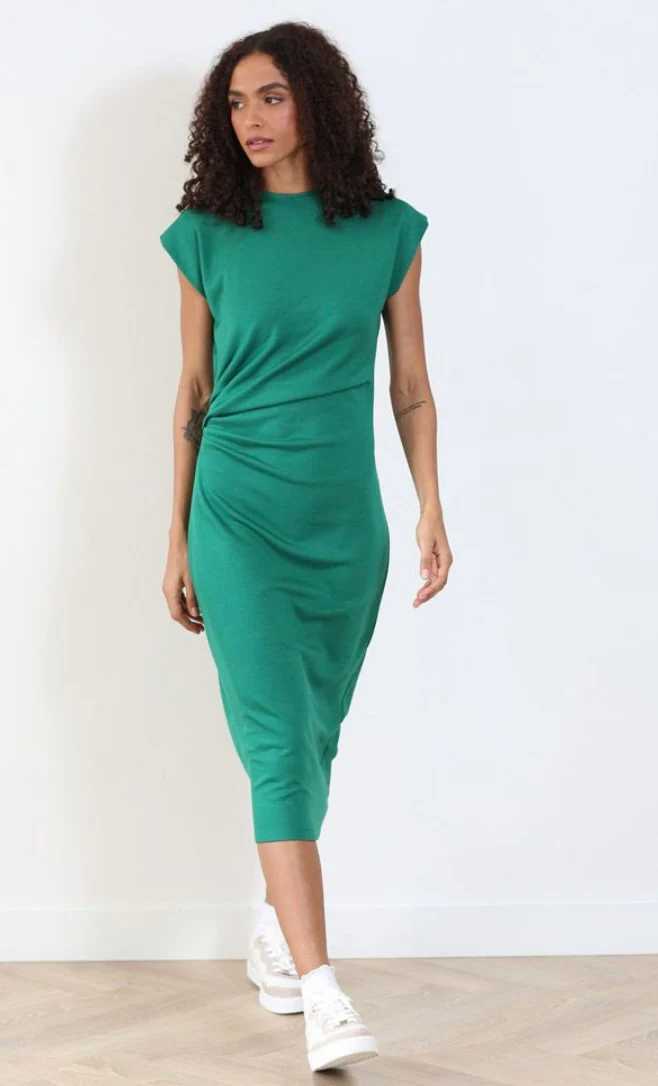 Relax & Renew – Anya Dress | Green - Image 2