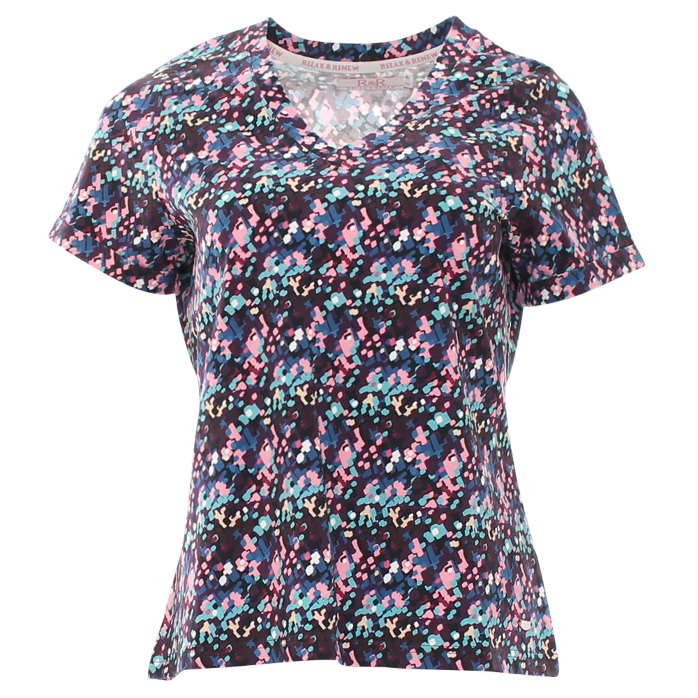 Relax & Renew Darcy Tee Multi - Image 4