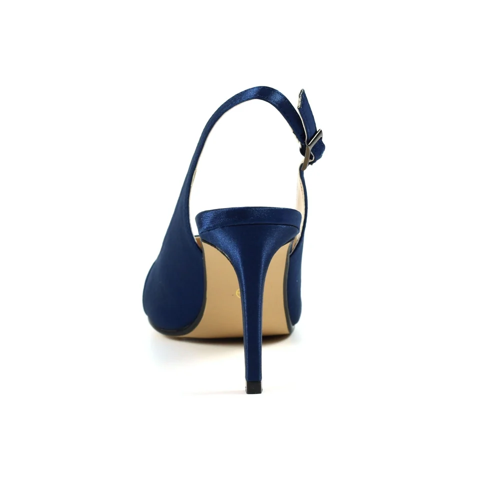 Rowena navy shoe - Image 4