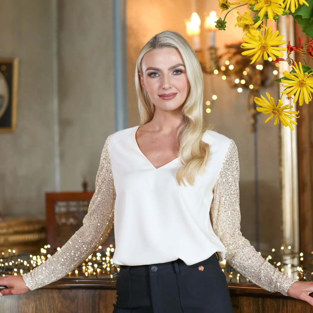 Sandy champagne top - Image 2